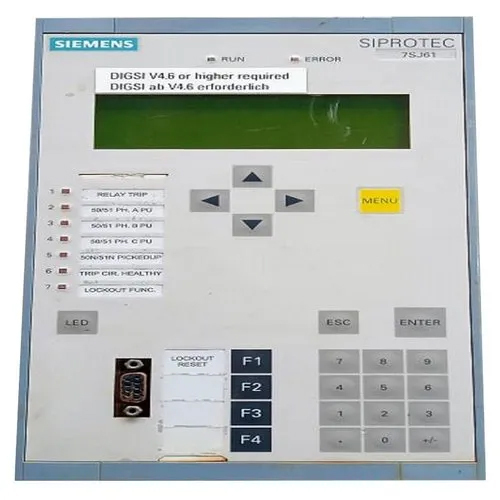 White 440 V Siemens 7Sj61 Siprotec Relay