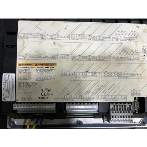 Woodward Governor 505 Turbine Controller Application: Industrial