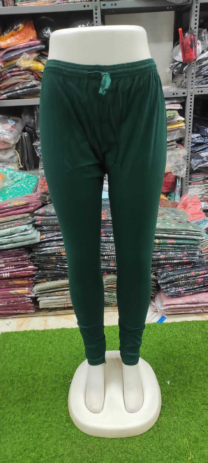Cotton Leggings - Color: Red