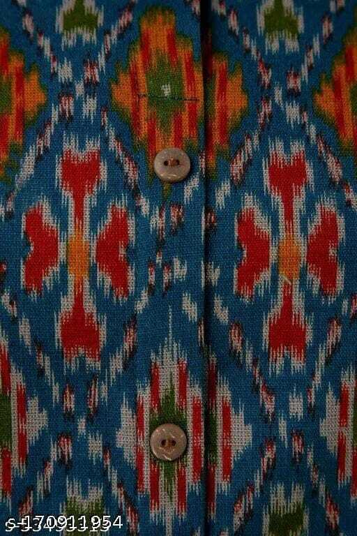 Printed Kurti - Chiffon, M - Xxl | 54" Length, 3-4th Sleeve Style, Washable, Versatile For Casual, Formal, Daily, Party, And Ethnic Wear