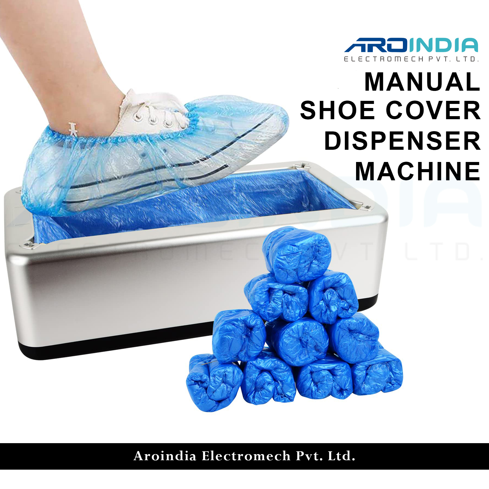 Shoe Cover Dispenser Plastic - Application: Hospitals