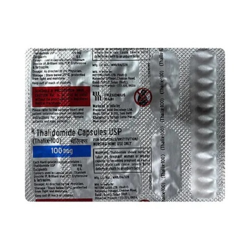 Thalidomide Capsules Store Below 30a C