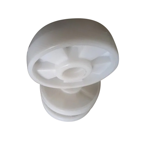 Hand Pallet Ppcp Wheel - Polypropylene Copolymer Material, Various Sizes Available, White Color | Durable, Impact Resistant, Smooth Rolling