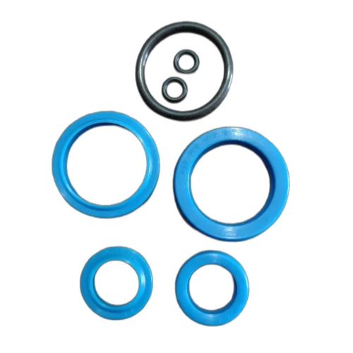 Hydraulic Oil Seal Kit - Pu Material, Blue-black Color | Industrial Usage, Designed For Pallet Applications, Complete Seal Kit