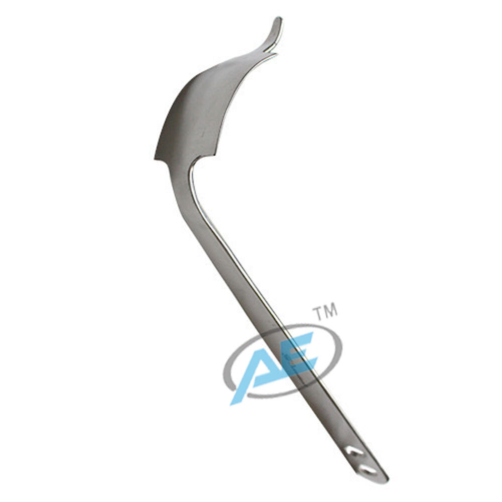 Steel Curved Hohmann Retractor