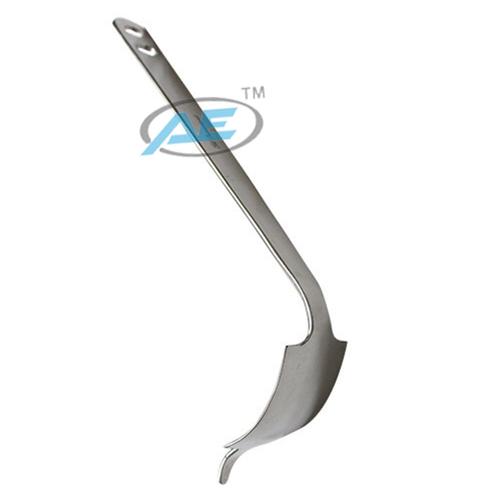 Steel Curved Hohmann Retractor