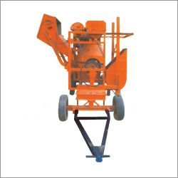 Concrete Mixer With Mobile Hoist Leg Without Hopper