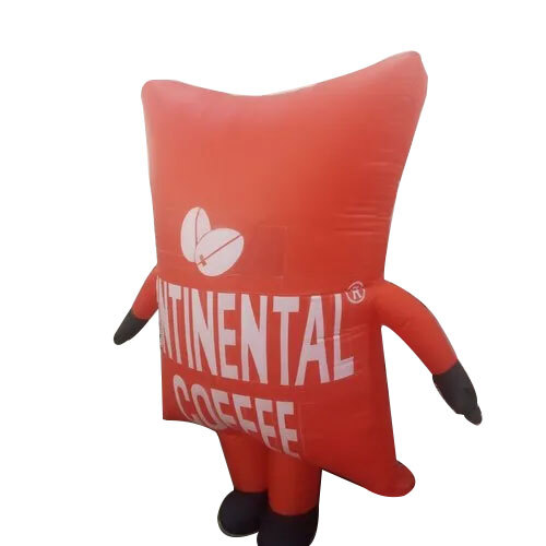 रेड-व्हाइट एडवरटाइजिंग इन्फ्लेटेबल बैलून