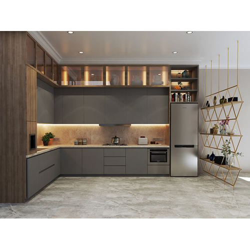 मॉड्यूलर डिज़ाइनर किचन कारपेंटर असेंबली