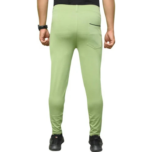 Men Polyester Green Track Pant - Polyester Material, Various Sizes , Comfortable & Skin-friendly, Breathable, Easily Washable, Stylish Design