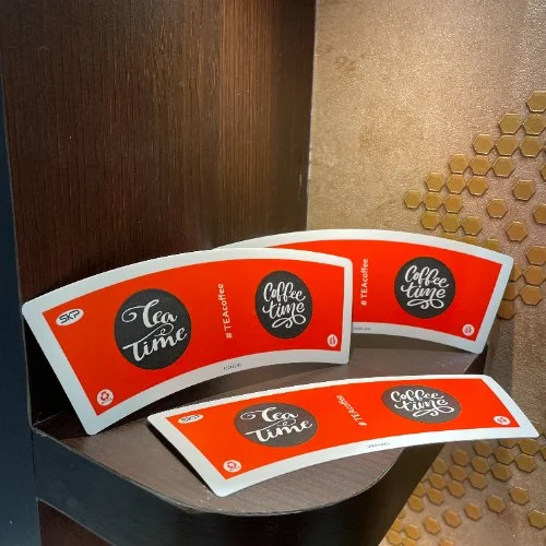 150 Gsm Spectra Paper Cup Blank - Food-grade Paper, Customized Size ...