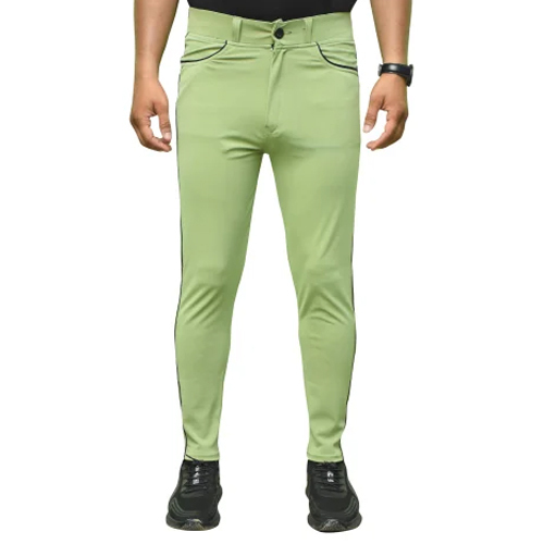 White Men Regular Fit Cotton Lower