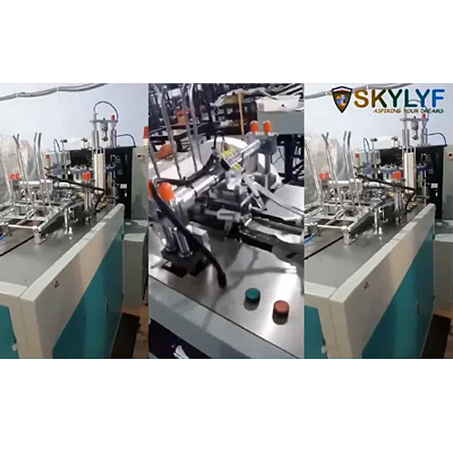 High Efficiency Automatic Paper Cup Making Machine With Human Machine