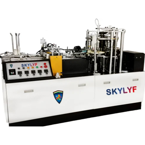 Stainless Steel 2000x1000x1700 Mm Automatic Paper Cup Making Machine