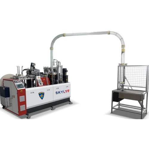 Stainless Steel 2200x1350x1900mm Automatic Paper Cup Making Machine