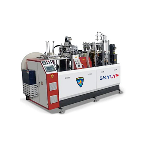 Stainless Steel 2200x1350x1900mm Automatic Paper Cup Making Machine