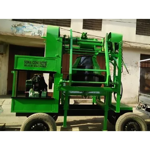 Concrete Mixer With Hopper Industrial