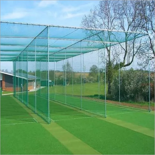 Steel Cricket Cage Net - Color: White