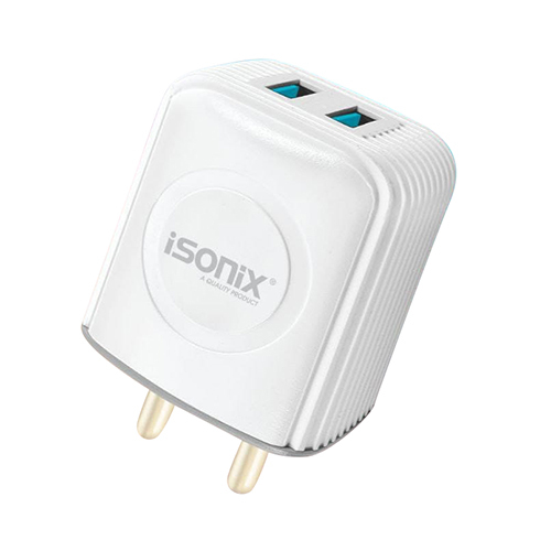 Hc-583 V8 और टाइप-सी डुअल यूएसबी सुपर फास्ट चार्जिंग एडाप्टर बॉडी मटेरियल: प्लास्टिक