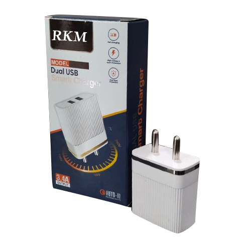 ऑटो-10 3.4A डुअल यूएसबी चार्जिंग एडाप्टर बॉडी मटेरियल: प्लास्टिक