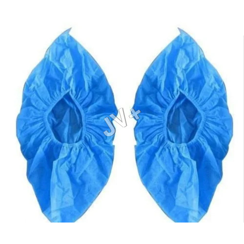 PVC Shoe Cover - Disposable Blue PVC Material | Ideal for Surgical Applications