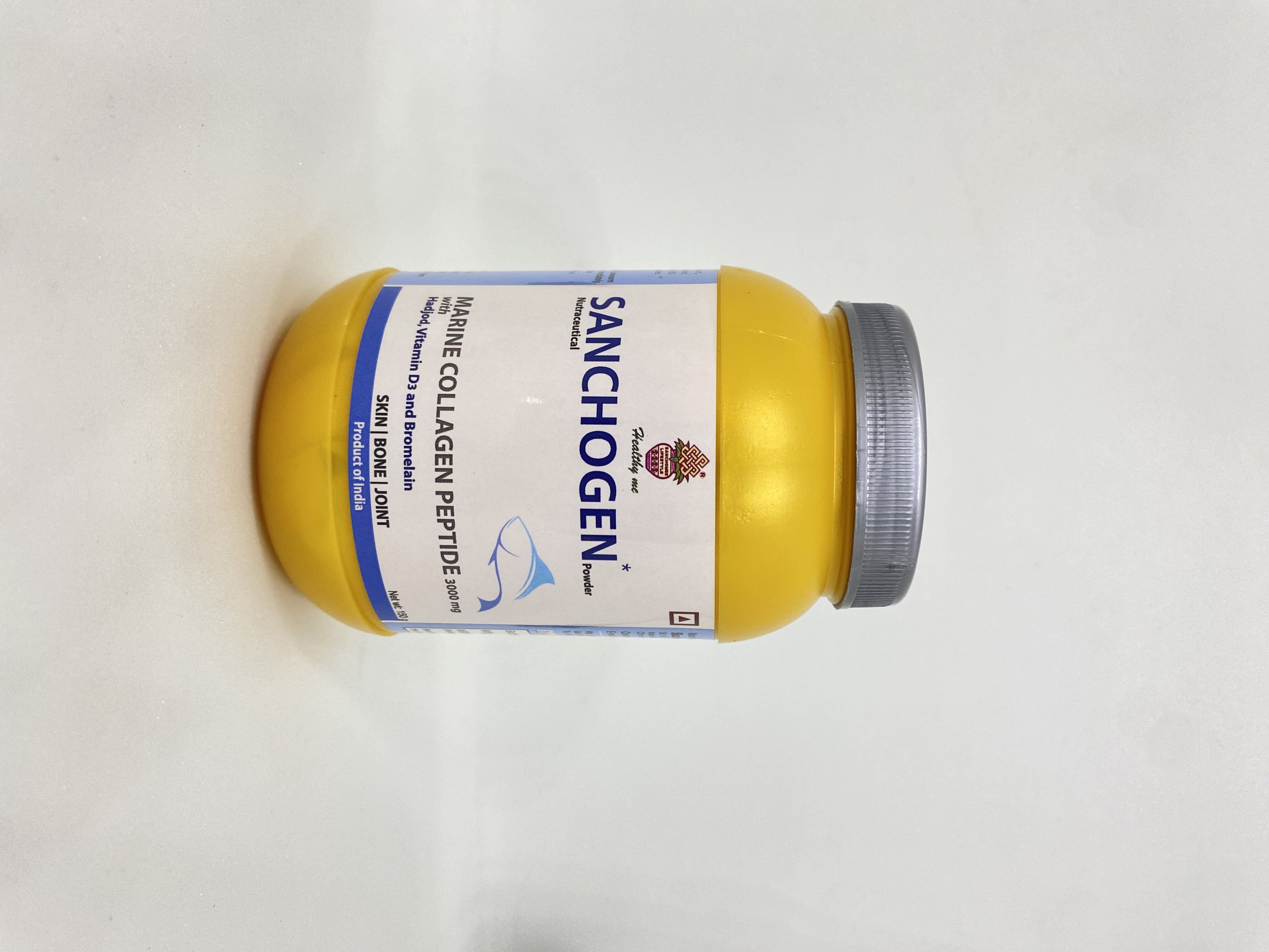 Sanchogen - Nutraceutical Powder (150 Gm) Ingredients: Marine Collagen Peptide