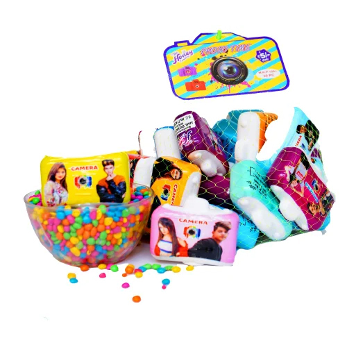 कैंडी कैमरा टॉय चॉकलेट जेम्स