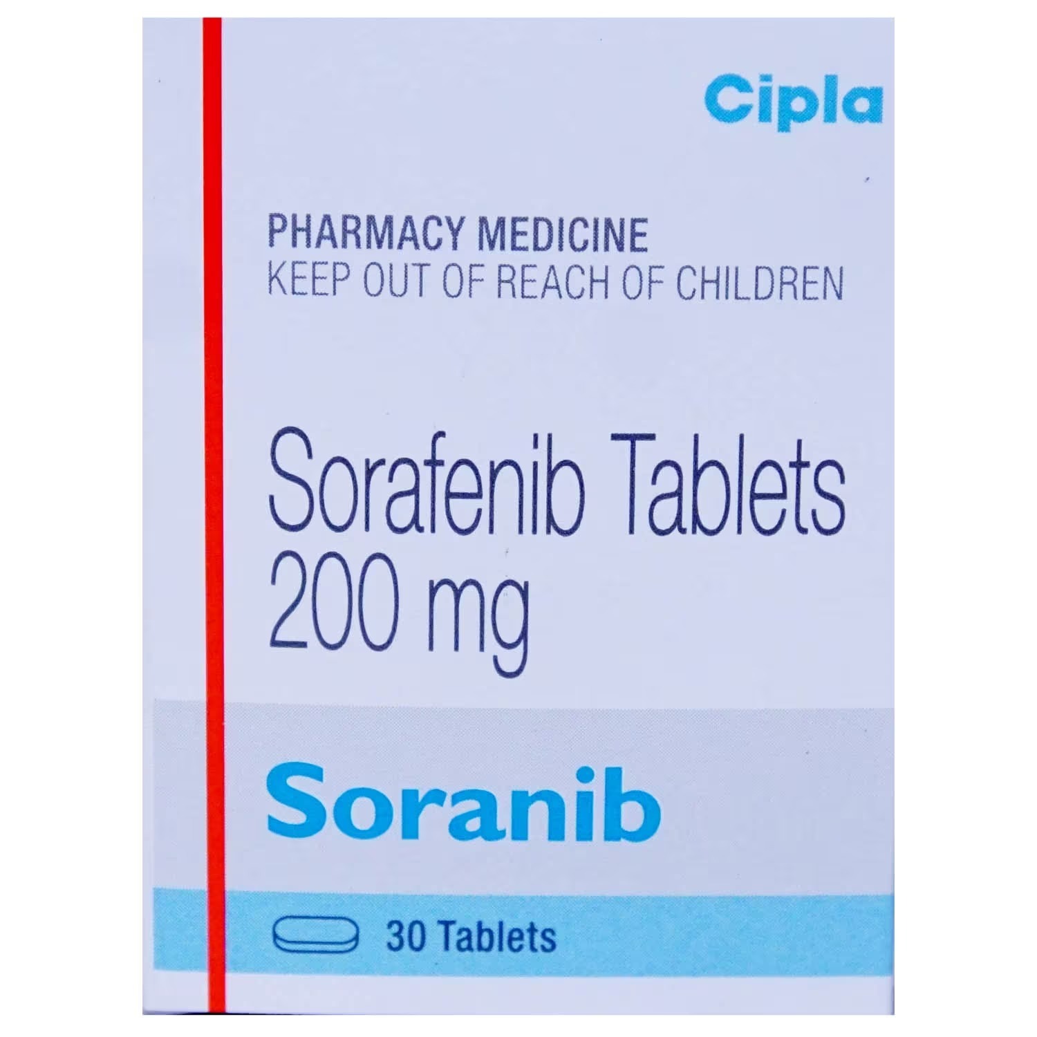Sorafenib Tablets 200mg Store Below 30a C