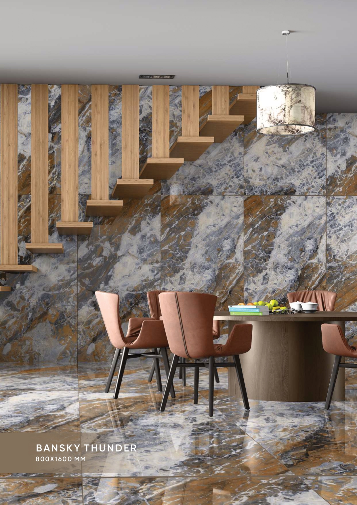 Polished Tiles - Porcelain, 30x60 Cm To 80x80 Cm Sizes, Gloss And Matt Finishes | Acid-resistant, Non-slip, Wear-resistant, Available In Various Colors