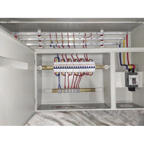 सिल्वर मेटल पाउडर कोटेड कंट्रोल पैनल बॉक्स