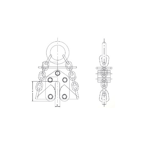 मेटल वर्टिकल प्लेट लिफ्टिंग क्लैंप