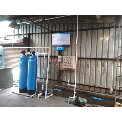Effluent Treatment Plant - Semi Automatic Operation | Stainless Steel, Electric Power Source