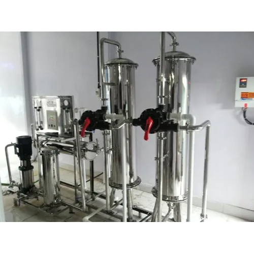 Stainless Steel Ro Plus Uv Plant - 500 Liters/hour Capacity | Semi-automatic, Advanced Filtration With Uv Disinfection, Easy Installation And Maintenance