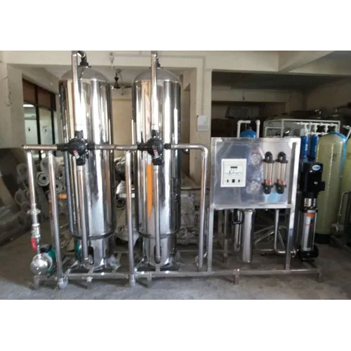 Stainless Steel Ro Plus Uv Plant - 500 Liters/hour Capacity | Semi-automatic, Advanced Filtration With Uv Disinfection, Easy Installation And Maintenance