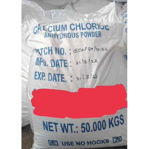 कैल्शियम क्लोराइड अनुप्रयोग: औद्योगिक