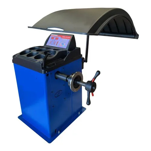 Digital Wheel Balancer - Mild Steel, 14 Inch Monitor Screen , Automatic Operation, Digital Led Display, One Year Warranty