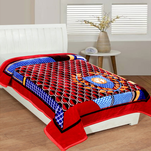 100% कॉटन प्रिंटेड विंटर ब्लैंकेट