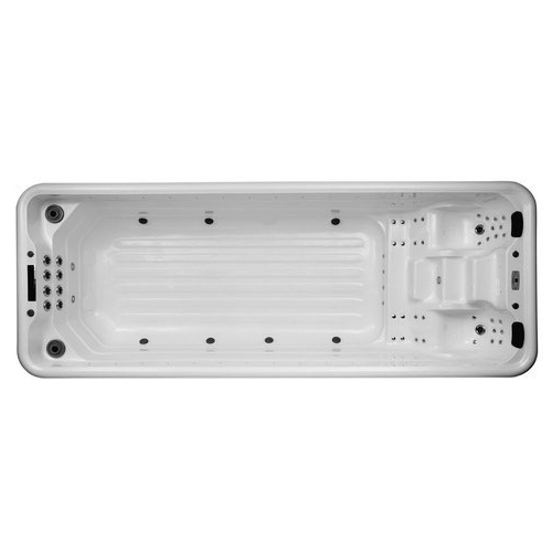 व्हाइट मॉडर्न स्विम स्पा