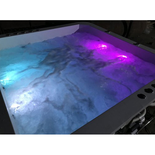 White Modular Jacuzzi Spa Bathtub
