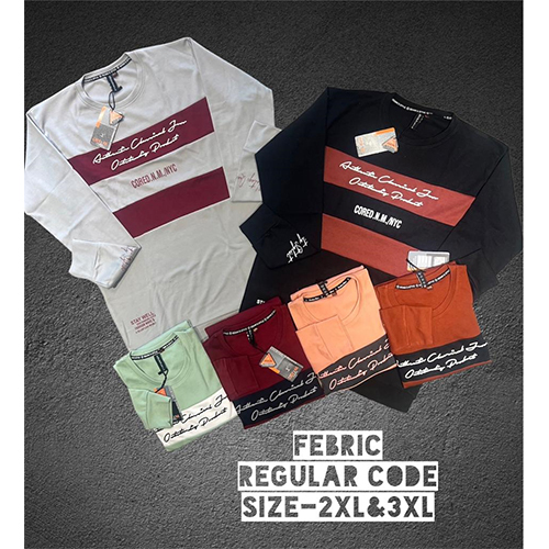 Multicolour Mens Stylish T-shirt