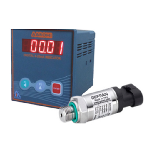 Blue Pressure Meter
