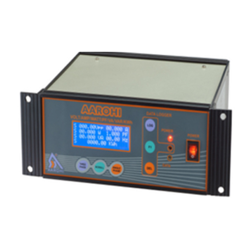 Ac Power Analyzer - Plastic Material, Gray Color | Analog And Digital Display For Industrial Use