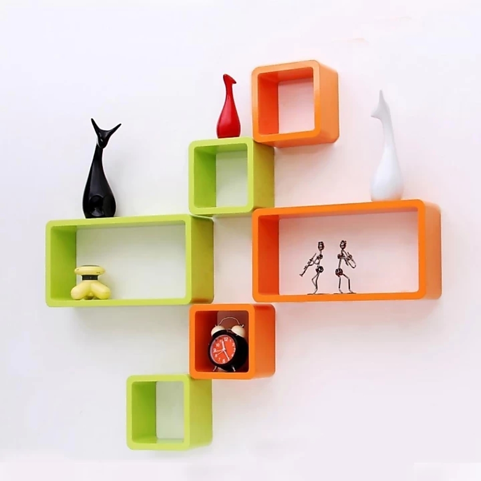 Deffrent Mdf Wall Shelf