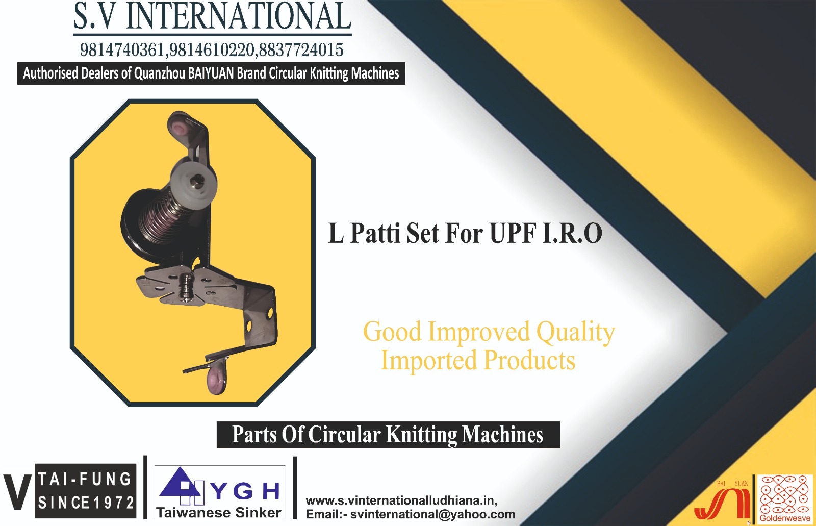 L Patti Set For Upf I.r.o