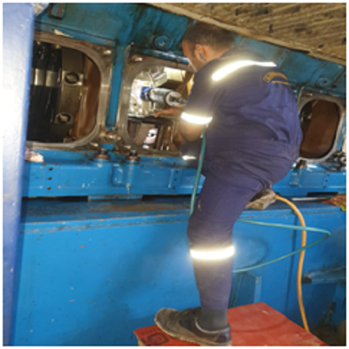 Wartsila Vasa 12v32 Ln Crankshaft Repair