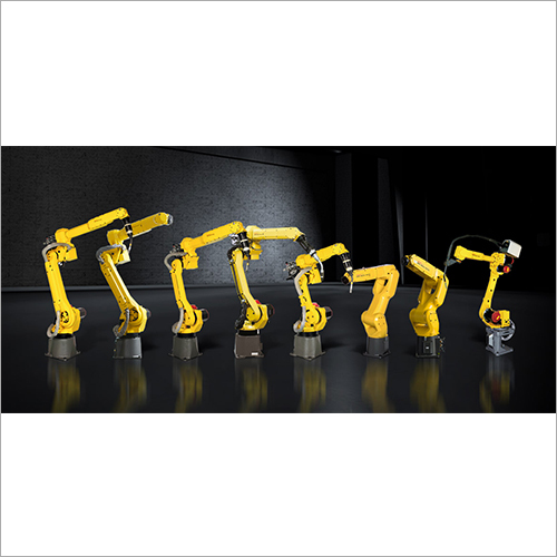 Robotic Arm - Metal Standard Size | Yellow Finish, Programmable Automation for Palletizing Goods, 415 Volt Operation, Accurate and Cost-Effective