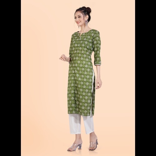Cotton Kurtis - Premium Cotton Fabric, Comfortable Fit , Versatile Styles For Everyday Wear