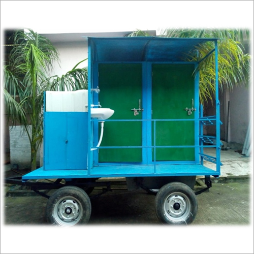 ब्लू स्वच्छता मोबाइल बायो टॉयलेट