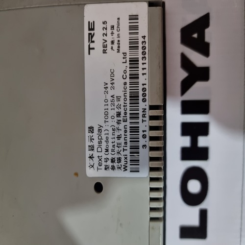 Tre Tod110-24v Ellectronic Display