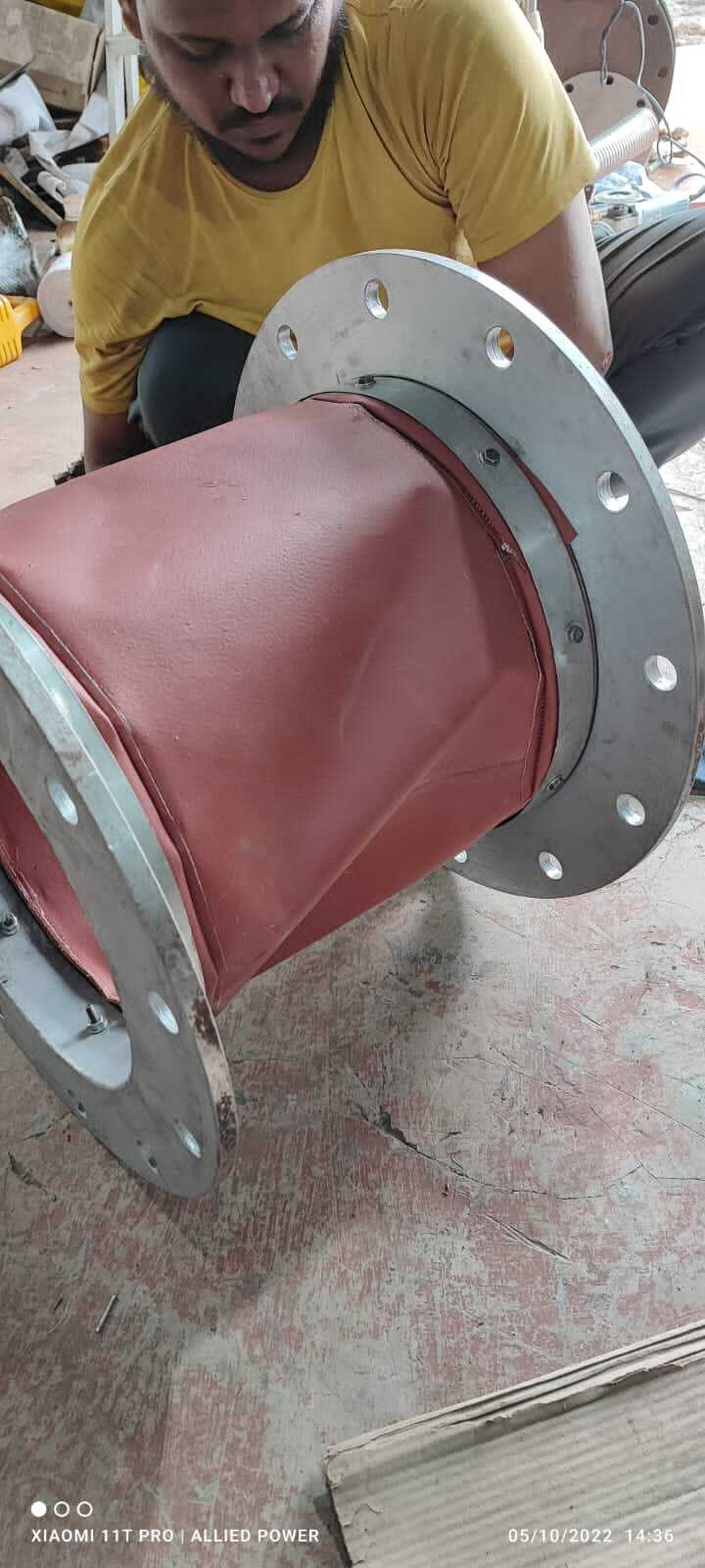 Fabric Bellow - Durable Fabric & Metal Material, Diameter Range: 100-500mm, Length Range: 50-200mm | Abrasion Proof, Wearproof, Temperature Resistant